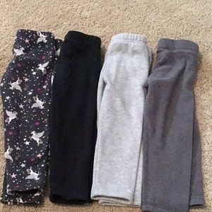 3T fleece lined sweat pants